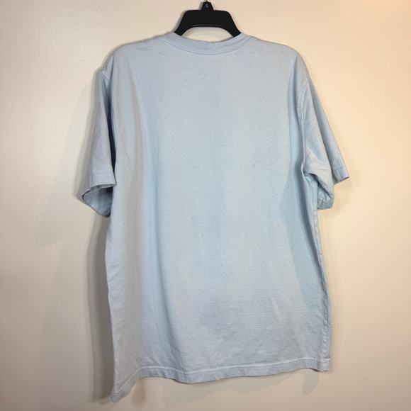 Carhartt Relaxed Fit Heavyweight Graphic T Shirt Blue Short Sleeve Workwear L - Picture 7 of 7